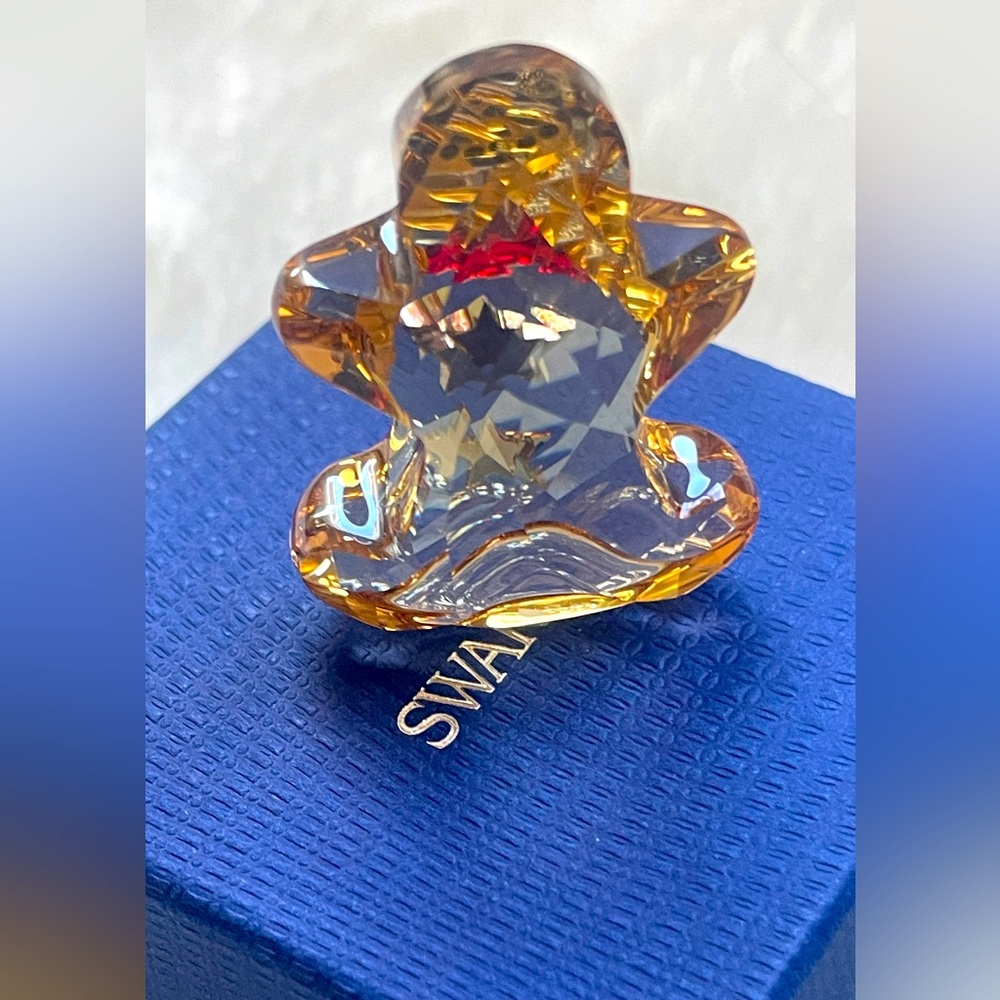 Swarovski Retired Rocking Gingerbread man- preowned - Picture 7 of 8